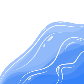 Blue sea water png