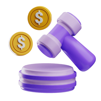 Bargain Business management illustration 3d png