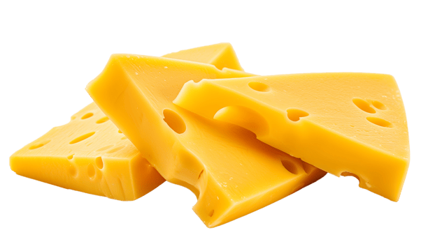 cheese slice piece isolated png