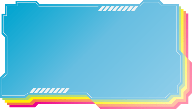 HUD frame game display png