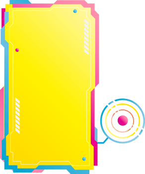 HUD display Abstract sci-fi screen png