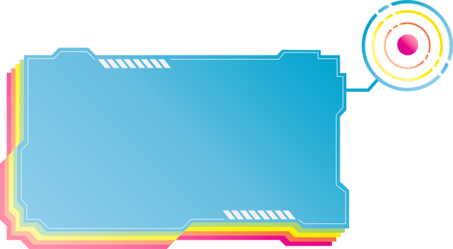 HUD display Abstract sci-fi screen png