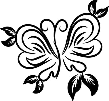Hand drawn stencil element collection vector