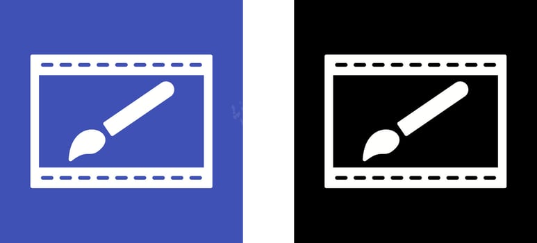 Unique Website Design Icon Design vector