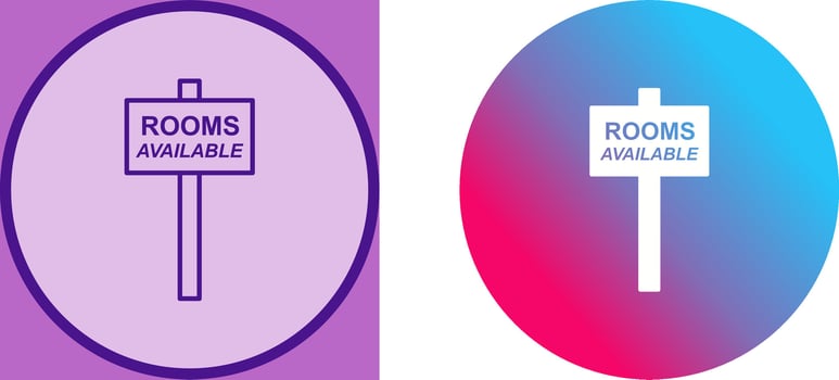Rooms Icon Design vector