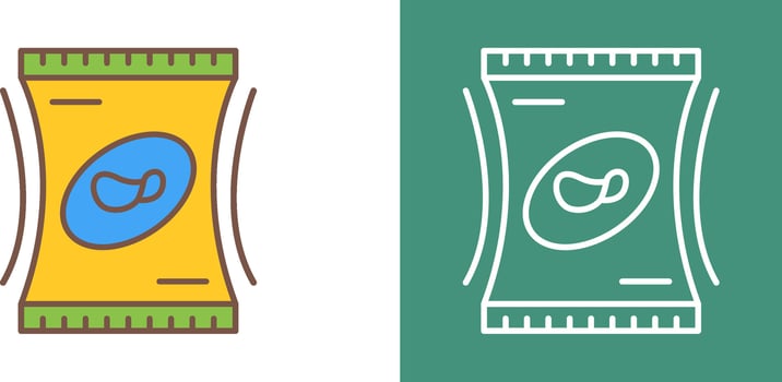 Snack Icon Design vector
