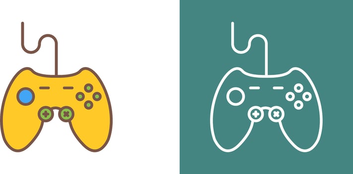 joystick Icon Design vector