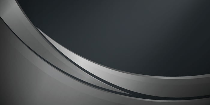 Metal wavy background. vector
