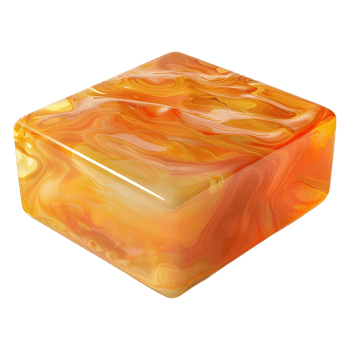 3D Rendering of a Bathroom Soap on Transparent Background png