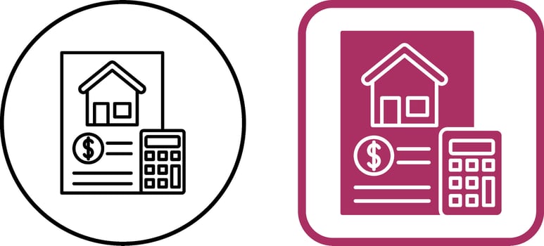 Calculator Icon Design vector