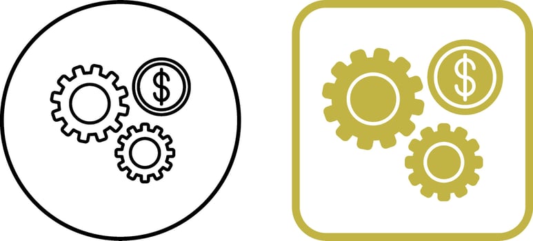 Settings Icon Design vector