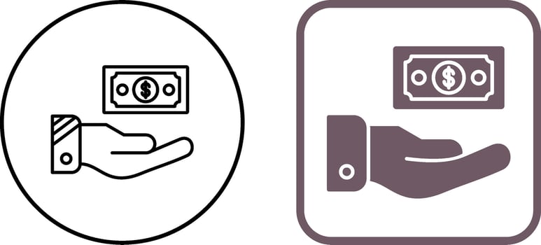 Money Icon Design vector