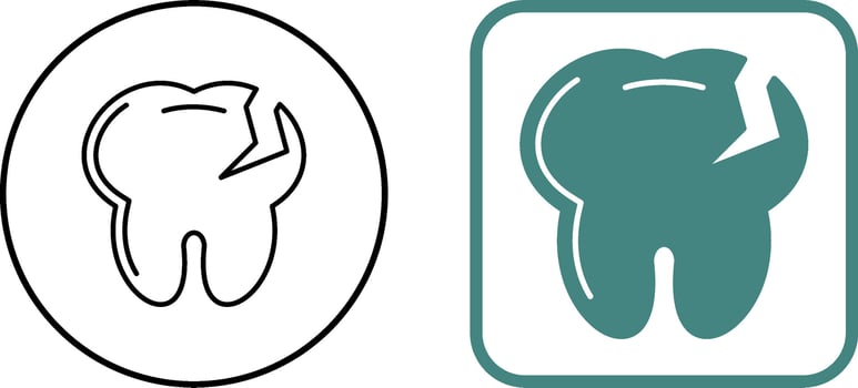 Tooth Icon Design vector