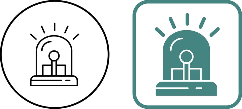 Siren Icon Design vector