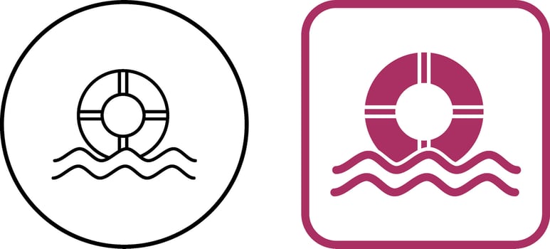 Float Icon Design vector