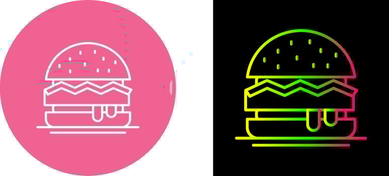 Hamburger Icon Design vector