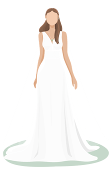 Women in Wedding Dress Clip Art png