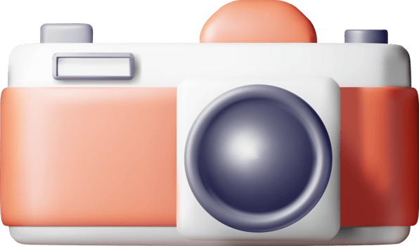 3d Vintage Camera Icon png