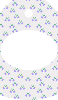 Tag with flowers. png