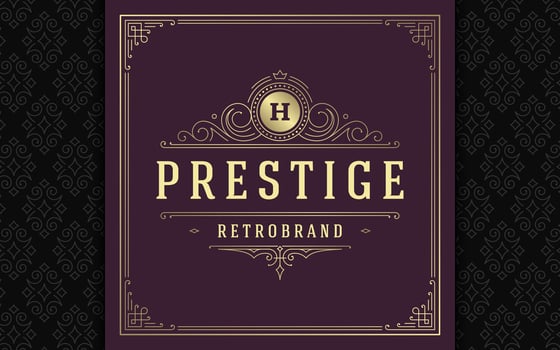 Restaurant logo template illustration for menu and cafe sign vector
