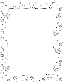 cute frame doodle png
