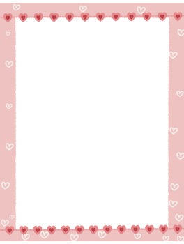 Cute pastel colors frame png