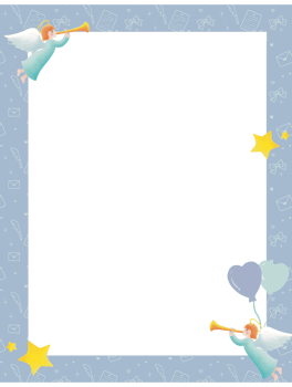 Cute pastel colors frame png