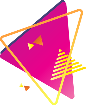 Abstract geometric style element png