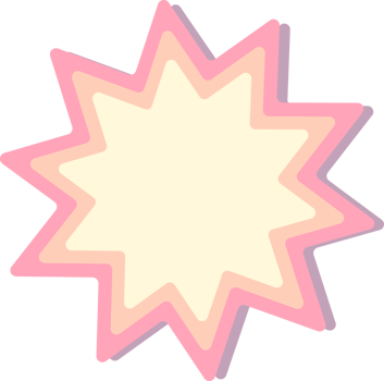 Sticker abstract retro Y2K style png