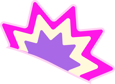 Sticker abstract retro Y2K style png