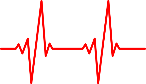 Heartbeat pulse line health medical concept for graphic design, logo, web site, social media, mobile app, ui illustration png