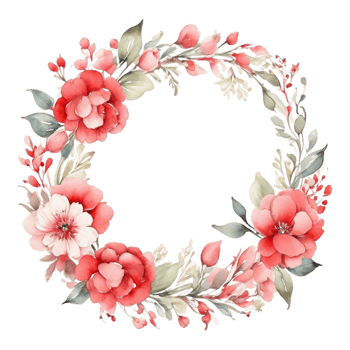 Watercolor round farm flower, Watercolor Rose flower design png