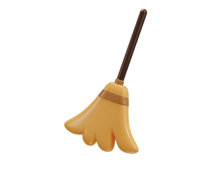 Sweep icon 3d rendering illustration png