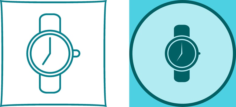 Watch Icon Design vector