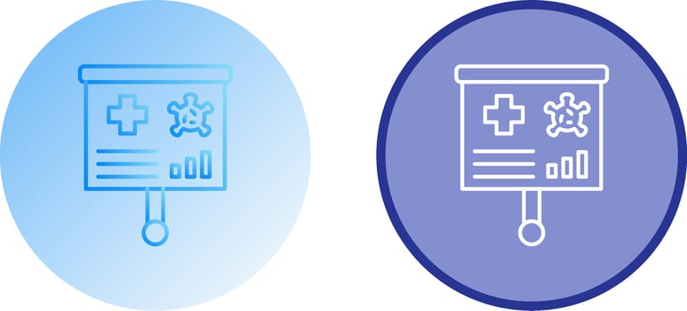 Presentation Icon Design vector