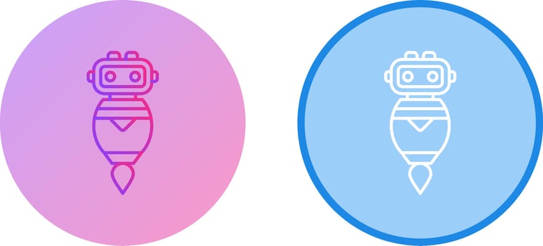 Robot Icon Design vector