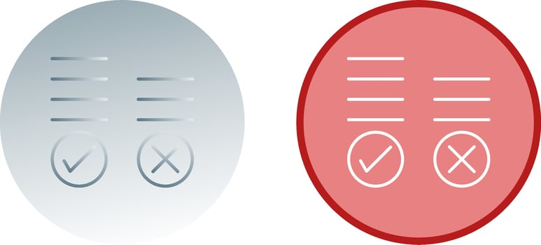 Voting Result Icon Design vector