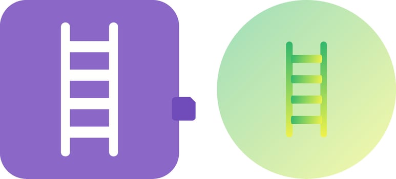 Ladder Icon Design vector