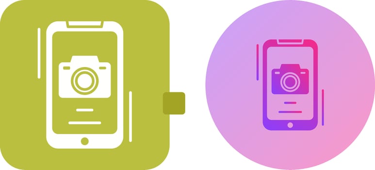 Camera Icon Design vector