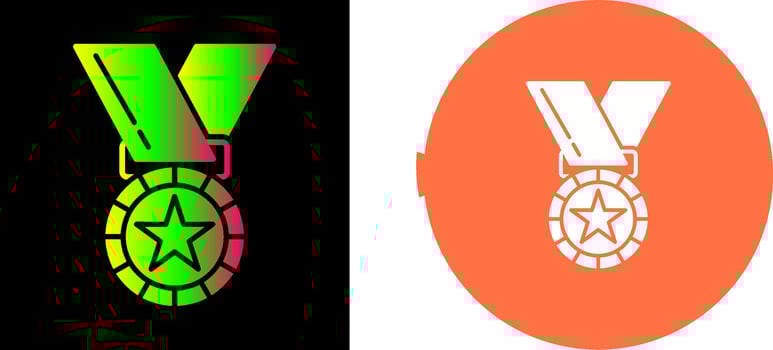 Medal Icon Design vector