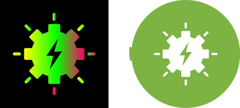 Electricity Icon Design vector