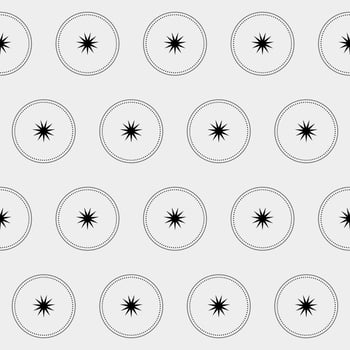 Seamless Graphic Monochrome Vintage Fabric Textile Wallpaper Wratting Paper Swatch Template Pattern Background Design Decoration Artwork Print vector