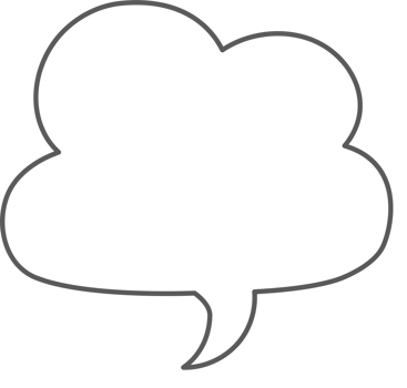 Black and white color speech bubble balloon with arrow point, icon sticker memo keyword planner text box banner png