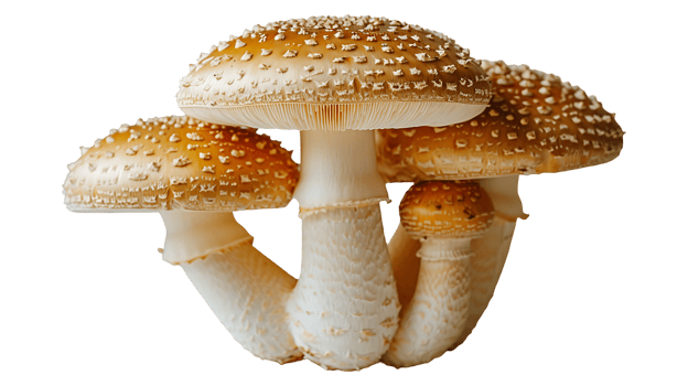Fresh raw tasty mushroom on a transparent background png
