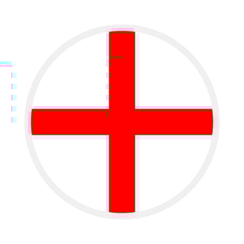 england national flag designed for Europe football championship in 2024 vector