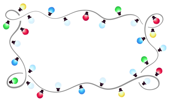 Garland light bulb.Christmas lights. png