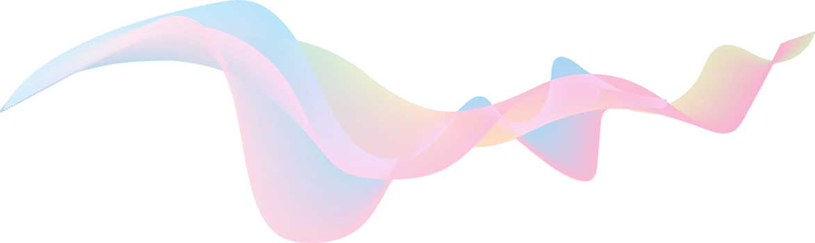 Abstract Pastel Moving Line Wave element png