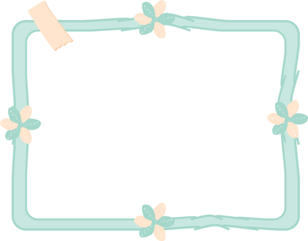 Note paper pastel illustration png