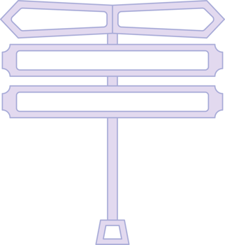Cute Road Sign Board Direction png