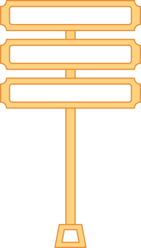 Cute Road Sign Board Direction png